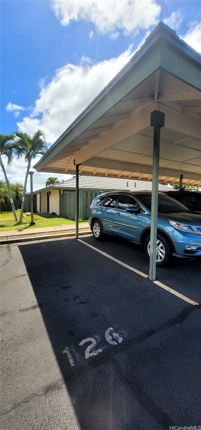 94-1183 Kipaa Pl Unit 14A, Waipahu, HI 96797 - view of covered parking lot