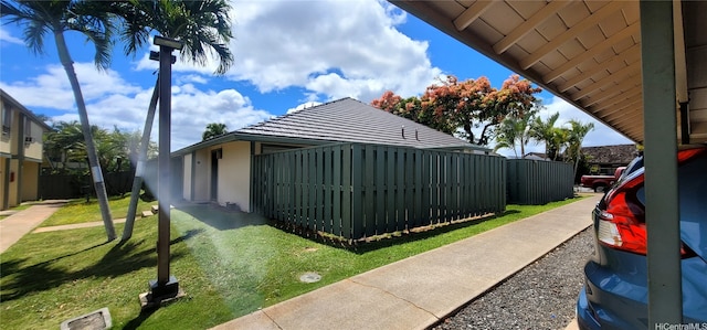 94-1183 Kipaa Pl Unit 14A, Waipahu, HI 96797 - view of side of home featuring stucco siding
