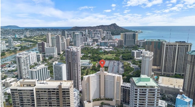 1860 Ala Moana Blvd Unit 1208, Honolulu, HI 96815 - city view with a water and mountain view