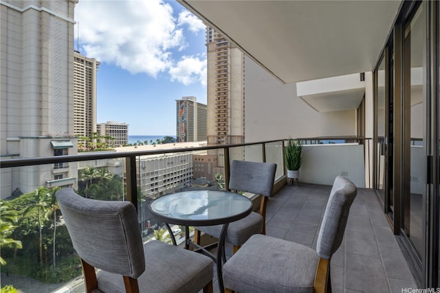 1860 Ala Moana Blvd Unit 1208, Honolulu, HI 96815 - balcony with a water view