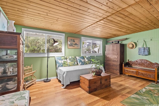 15-1518 20th Ave, Keaau, HI 96749 - bedroom featuring wooden ceiling and wood finished floors