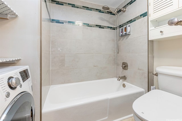 400 Hobron Ln Unit 2809, Honolulu, HI 96815 - full bathroom with washer / clothes dryer and shower / washtub combination