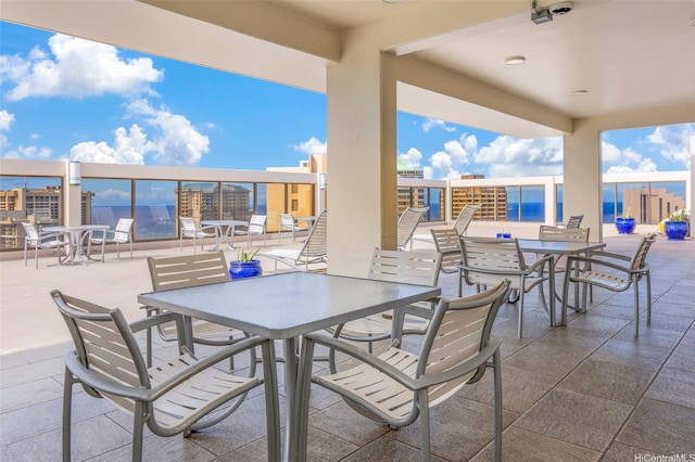 400 Hobron Ln Unit 2809, Honolulu, HI 96815 - view of patio featuring outdoor dining space