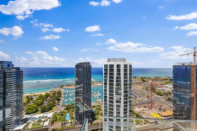 987 Queen St Unit 3209, Honolulu, HI 96814 - water view with nearby urban area