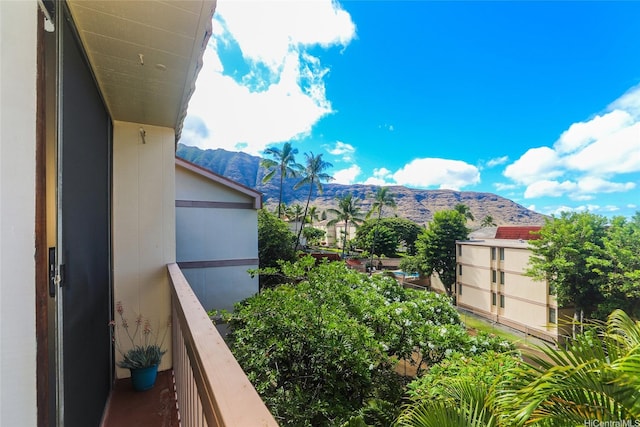 84-718 Ala Mahiku St Unit 21/97C, Waianae, HI 96792 - view of yard featuring a mountain view and a balcony