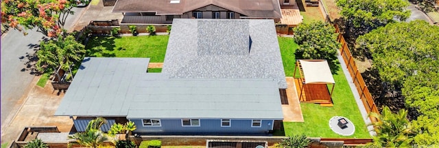 95-161 Kauopae Pl, Mililani, HI 96789 - view from above of property