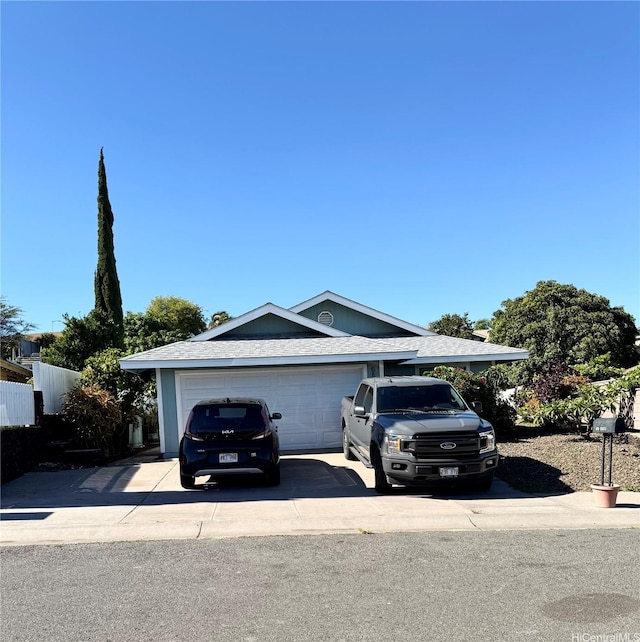 68-3521 E Makuahine St, Waikoloa, HI 96738 - ranch-style house with driveway and a garage