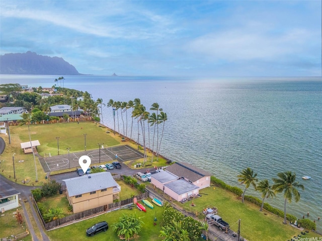47-070 Laenani Dr Unit C, Kaneohe, HI 96744 - drone / aerial view of a large body of water