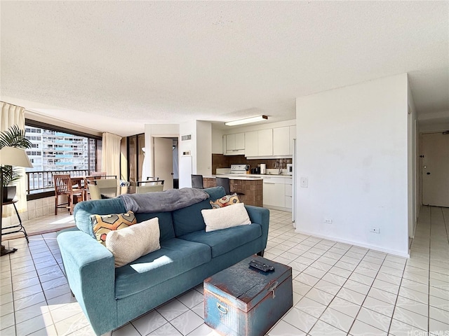 1778 Ala Moana Blvd Unit 2014, Honolulu, HI 96815 - living room with a textured ceiling