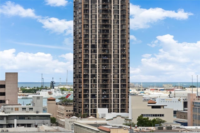 1212 Nuuanu Ave Unit 1104, Honolulu, HI 96817 - view of building exterior featuring a water view and a view of city