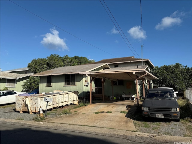 91-1337 Karayan St, Ewa Beach, HI 96706 - view of front facade featuring a carport and driveway