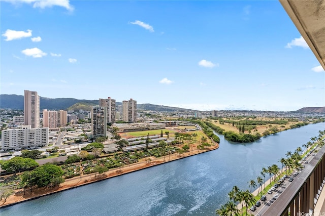 2121 Ala Wai Blvd Unit 2301, Honolulu, HI 96815 - view of urban area featuring a water and mountain view