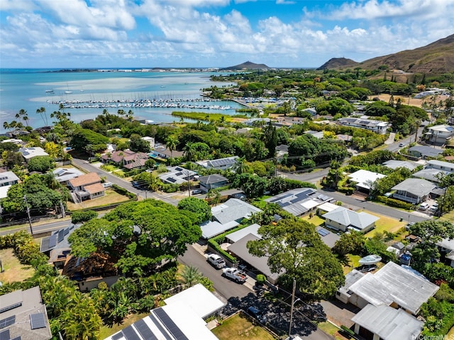 44-151 Bayview Haven Pl, Kaneohe, HI 96744 - aerial perspective of suburban area with a large body of water