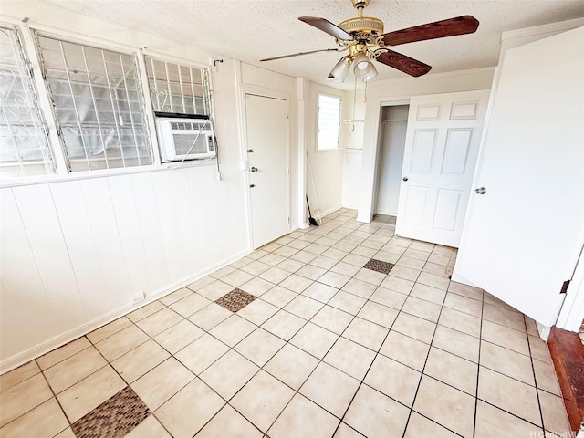 91-1206 Hanaloa St, Ewa Beach, HI 96706 - spare room with ceiling fan, light tile patterned floors, and cooling unit