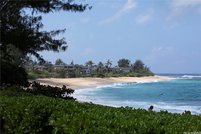58-153 Napoonala Pl, Haleiwa, HI 96712 - water view with local beach