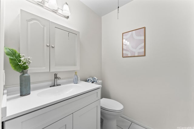 44-130-5 Mui Pl Unit 2605, Kaneohe, HI 96744 - half bath with vanity and tile patterned flooring