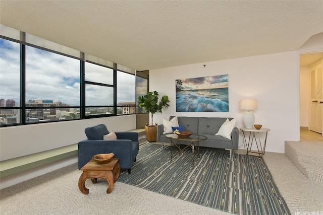1221 Victoria St Unit 2301, Honolulu, HI 96814 - sitting room with carpet and plenty of natural light