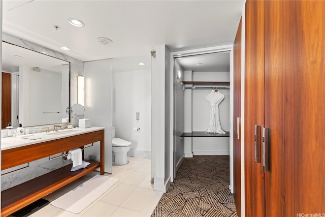 383 Kalaimoku St Unit 3109, Honolulu, HI 96815 - bathroom featuring vanity and recessed lighting