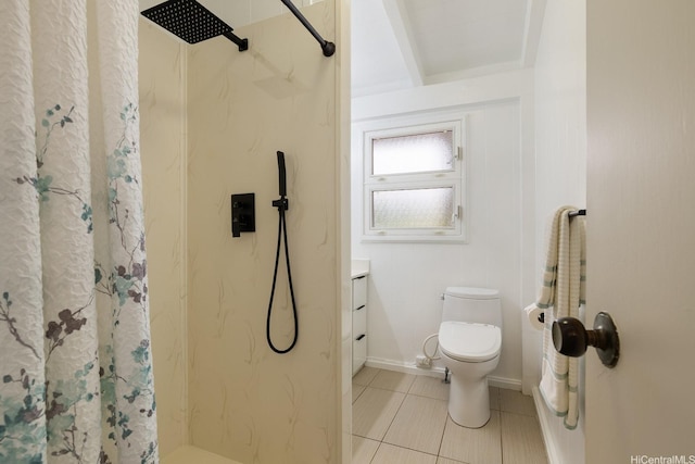1806 Hoolaa Way, Pearl City, HI 96782 - bathroom with a marble finish shower, tile patterned floors, and vanity
