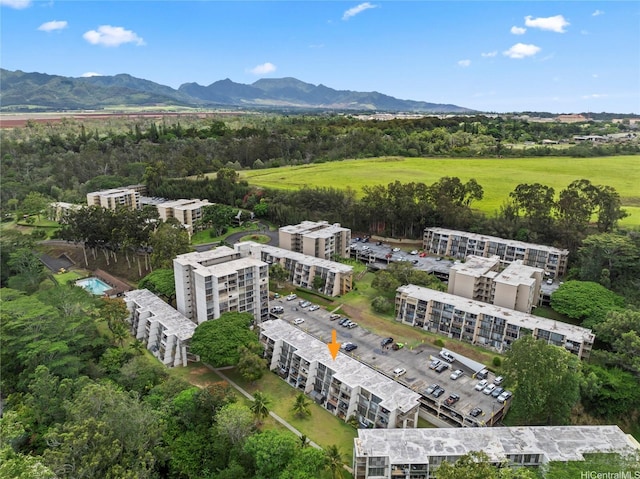 95-2035 Waikalani Pl Unit B303, Mililani, HI 96789 - aerial view of mountains and apartment complex / building