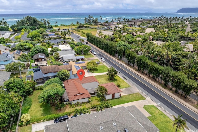 55-439 Naniloa Loop, Laie, HI 96762 - aerial view of residential area featuring a large body of water