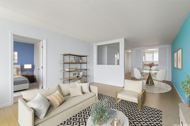 469 Ena Rd Unit 3208, Honolulu, HI 96815 - living area with light wood finished floors