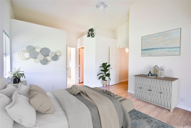 94-1043 Alelo St, Waipahu, HI 96797 - bedroom featuring wood finished floors and baseboards