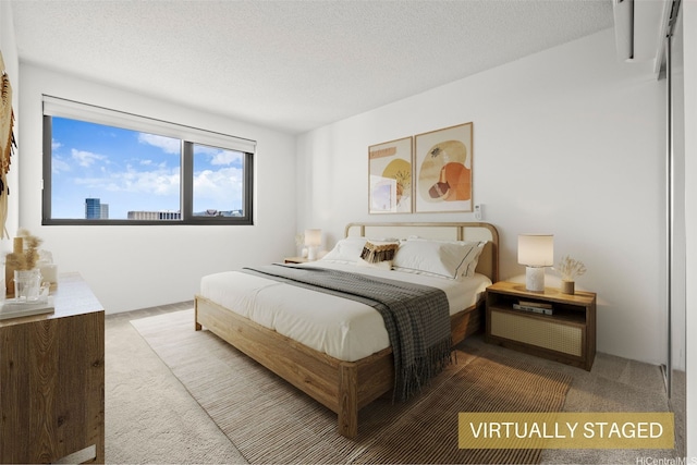 615 Keawe St Unit 3005, Honolulu, HI 96813 - bedroom with carpet and a textured ceiling