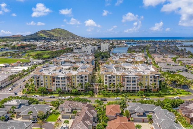 520 Lunalilo Home Rd Unit 6419, Honolulu, HI 96825 - aerial view of residential area featuring a water and mountain view