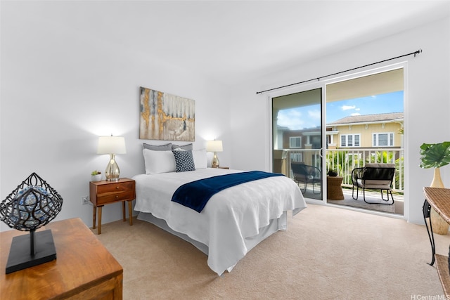 520 Lunalilo Home Rd Unit 6419, Honolulu, HI 96825 - bedroom with access to exterior and carpet floors