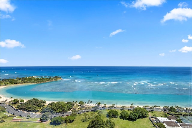 1330 Ala Moana Blvd Unit 3305, Honolulu, HI 96814 - water view with local beach