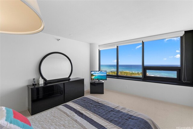 1330 Ala Moana Blvd Unit 3305, Honolulu, HI 96814 - bedroom featuring light colored carpet