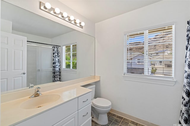87-1106 Oheohe St, Waianae, HI 96792 - full bathroom with vanity, curtained shower, and tile patterned floors