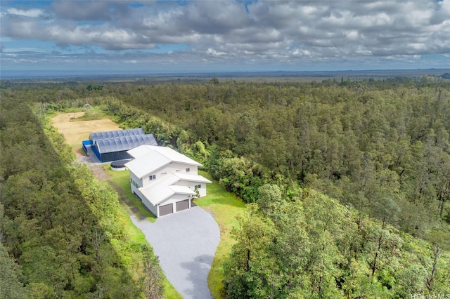 11-3064 Lehua St, Mountain View, HI 96771 - view from above of property featuring a heavily wooded area