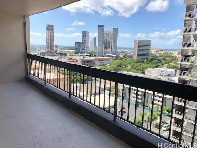 775 Kinalau Pl Unit 1204, Honolulu, HI 96813 - balcony with a city view
