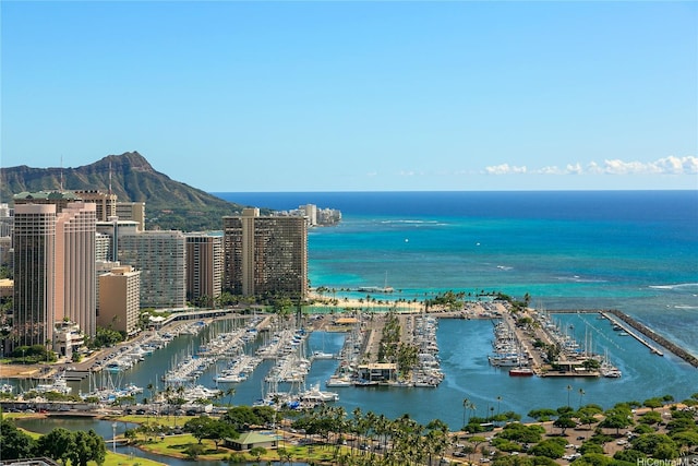 1189 Waimanu St Unit 4301, Honolulu, HI 96814 - view of urban area featuring a nearby body of water and a marina