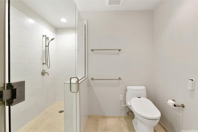 1189 Waimanu St Unit 4301, Honolulu, HI 96814 - bathroom with a shower stall and tile patterned floors
