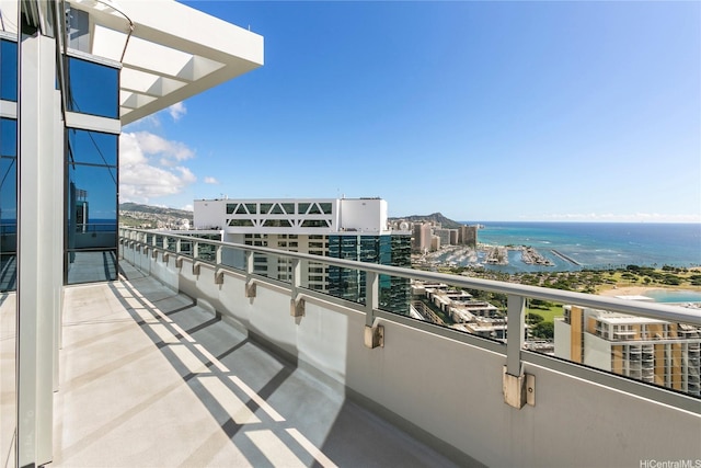 1189 Waimanu St Unit 4301, Honolulu, HI 96814 - balcony with a water view