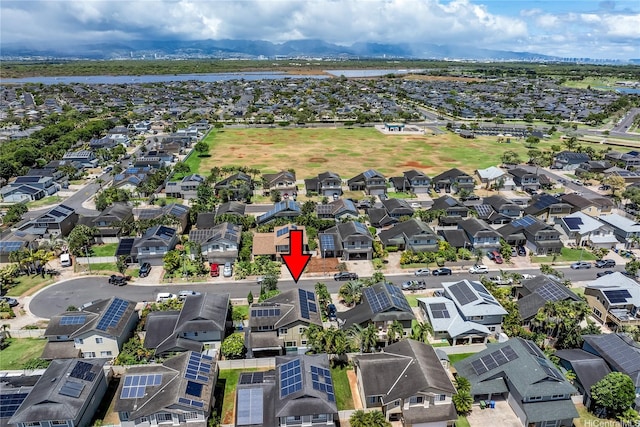 91-324 Kailike Pl, Ewa Beach, HI 96706 - aerial perspective of suburban area with a large body of water