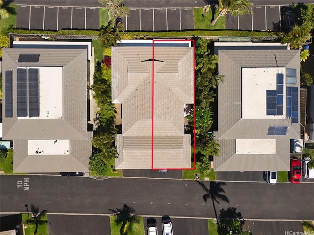 356 Opihikao Pl Unit 542, Honolulu, HI 96825 - aerial view of property's location featuring property parcel outlined