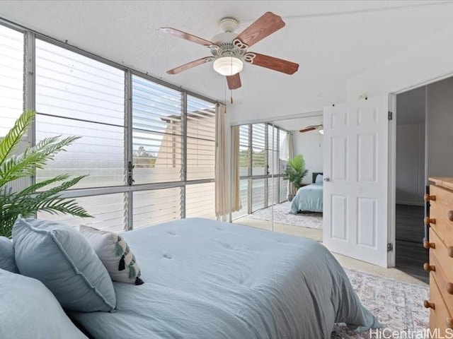 95-2055 Waikalani Pl Unit B404, Mililani, HI 96789 - bedroom featuring ceiling fan and carpet floors