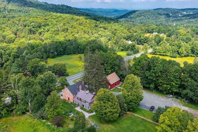 view of aerial view