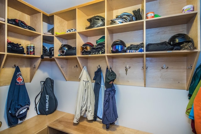 view of mudroom