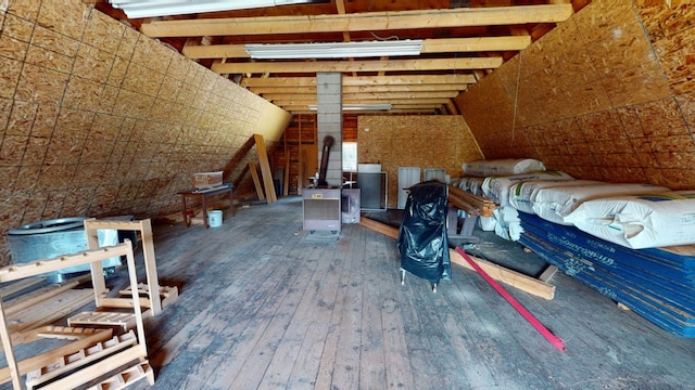 275 Mica Mine Rd, Unity, NH 03743 - view of unfinished attic