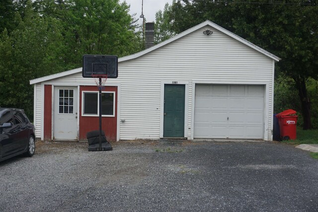 1161 Ethan Allen Hwy, Georgia, VT 05454 - view of garage
