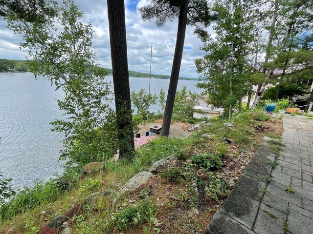 view of water view