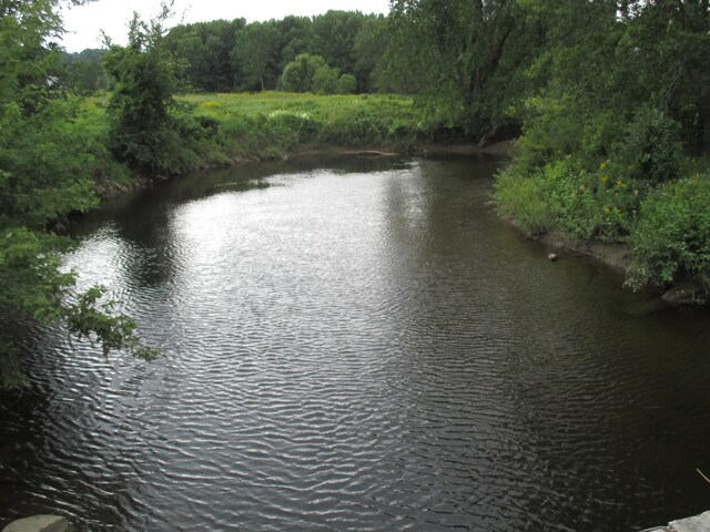 view of property view of water