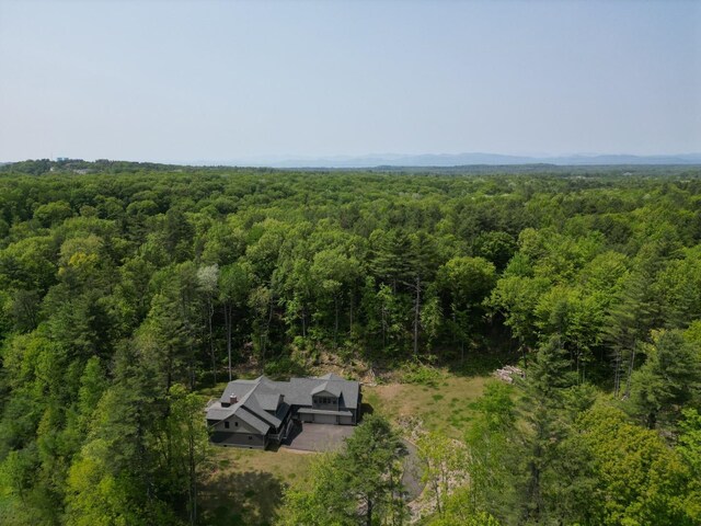 view of aerial view