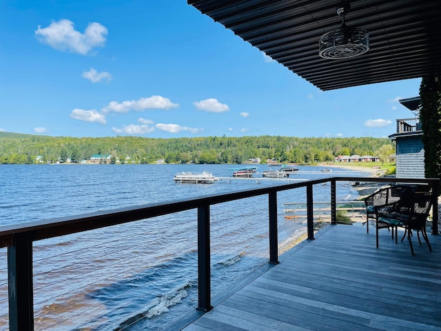 43 Jackson Lodge Rd, Canaan, VT 05903 - dock area with a water view