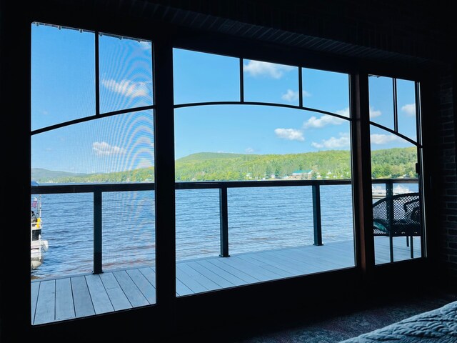 43 Jackson Lodge Rd, Canaan, VT 05903 - dock area with a water view